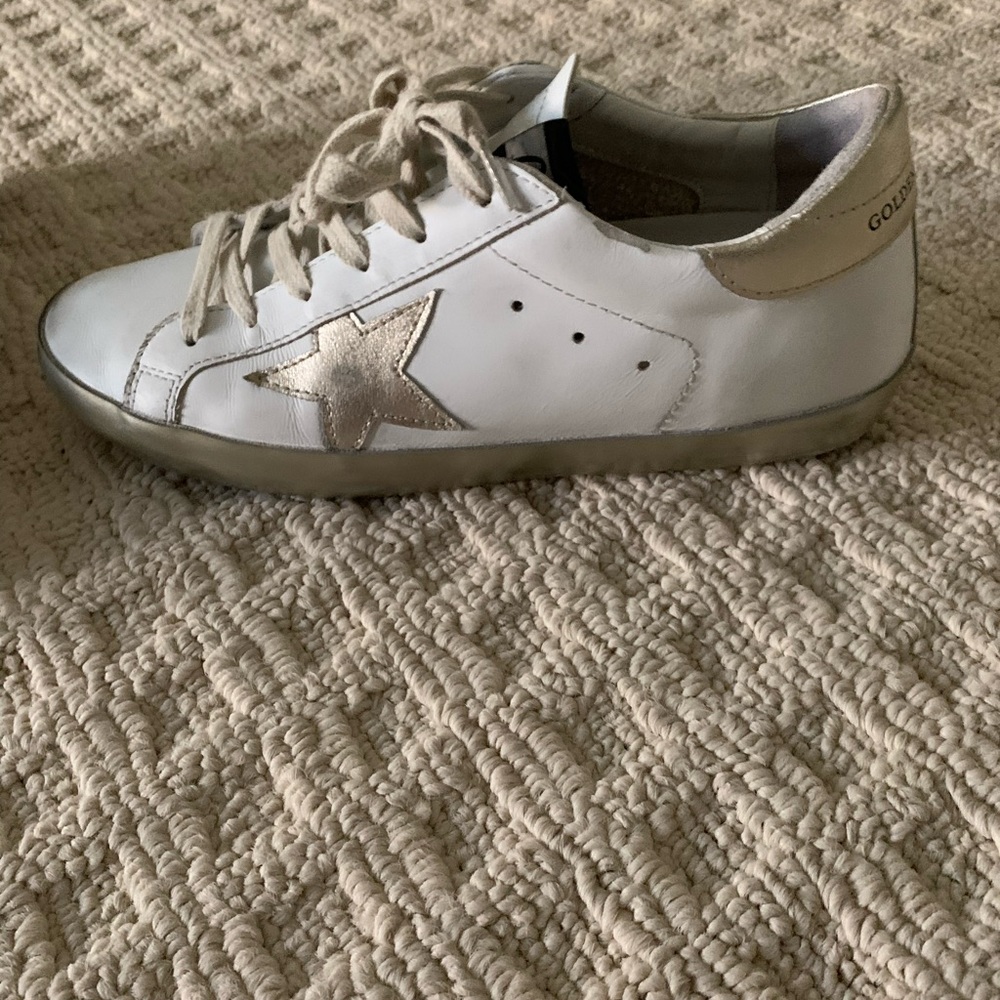 Golden Geese Size 38 white shoes